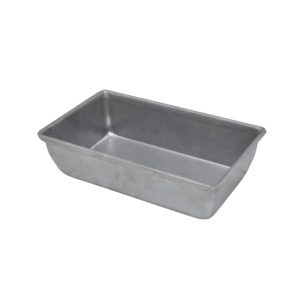 Alusteel Broodblik - Diepgetrokken (24x14x6,5 cm)