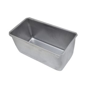 Alusteel Broodblik - Diepgetrokken (24,5x12x12 cm)