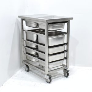 RVS Decoratie / Zadentafel – 73x49x90 cm Occasion