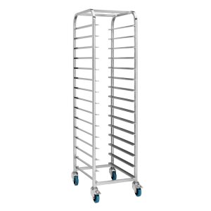 Platenwagen 60x40 - 15 geleiders - 11,5 cm tussenruimte