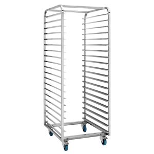 Platenwagen 60x80 - 20 geleiders - 8 cm tussenruimte