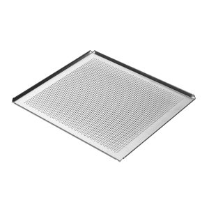 Aluminium Geperforeerde Bakplaat (35,4x32,5x0,5 cm) 4 opstaande Kanten
