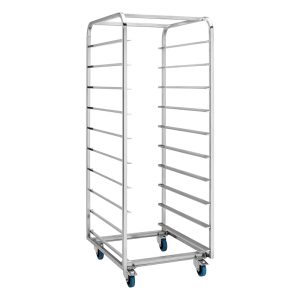 Platenwagen 60x80 - 10 geleiders - 16 cm tussenruimte