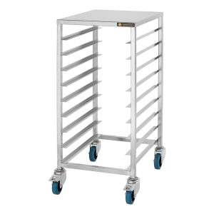 Platenkar 60x40 - Tafelmodel met blad - 9 geleiders - 9 cm tussenruimte