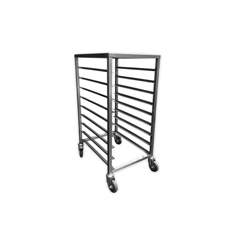 Platenkar 60x40 - Tafelmodel met blad - 9 geleiders - 9 cm tussenruimte - 1