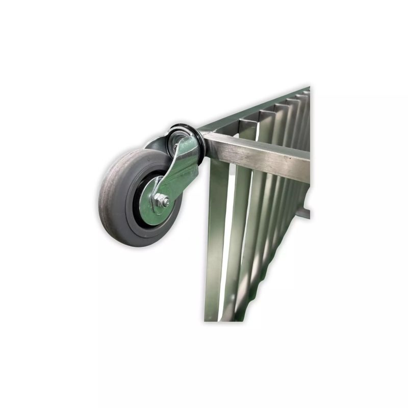 Platenkar 60x40 - Tafelmodel met blad - 9 geleiders - 9 cm tussenruimte - 4 Platenkar 60x40 - Tafelmodel met blad - 9 geleiders - 9 cm tussenruimte - 4