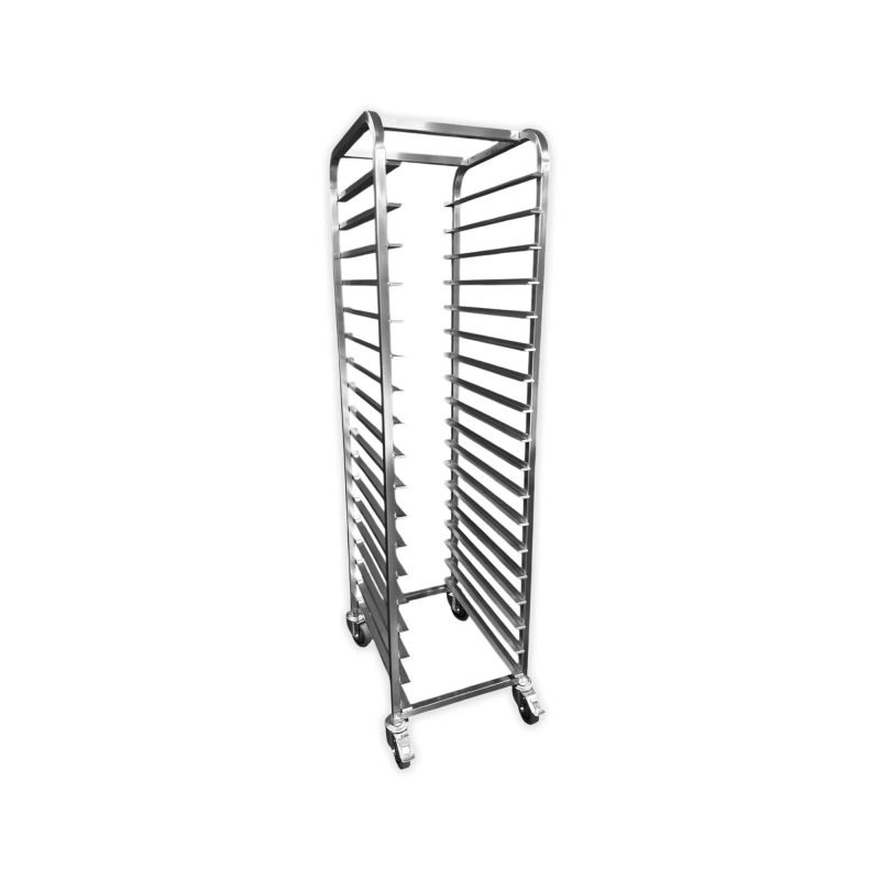 Platenwagen 60x40 - 18 geleiders - 8,8 cm tussenruimte - 1