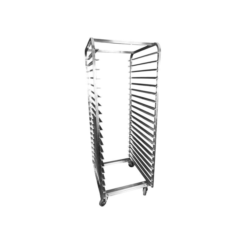 Platenwagen 60x80 - 20 geleiders - 8 cm tussenruimte - 1