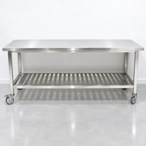 RVS Werkbank 200x70x90 cm