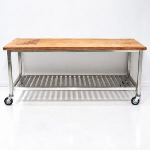 RVS Werkbank 200x80x91 cm