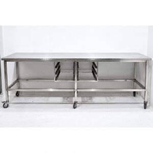 RVS Werkbank 300x80x101 cm